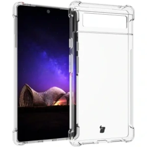 Kup Bizon Case Clear Pack Hülle + 2x Displayschutzglas + Objektivglas Google Pixel 6 klar - BIZ327 - {ean13} - Sklep Home Screen