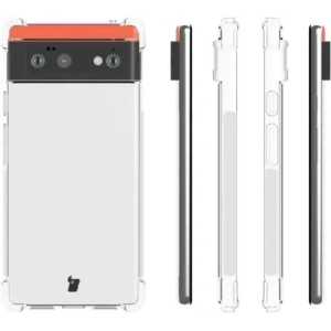 Kup Bizon Case Clear Pack Hülle + 2x Displayschutzglas + Objektivglas Google Pixel 6 klar - BIZ327 - {ean13} - Sklep Home Screen