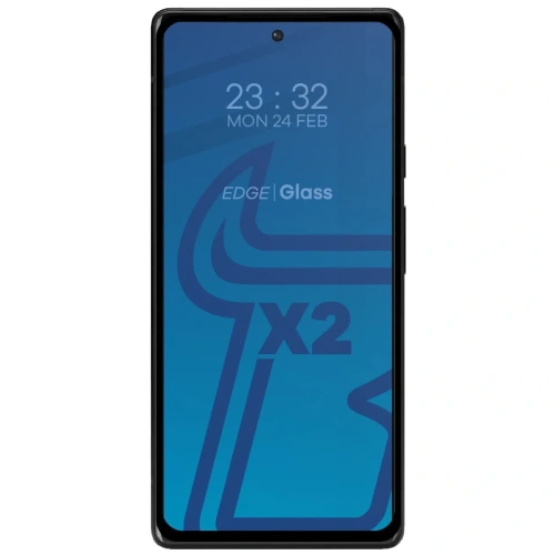 Kup Bizon Glass Edge gehärtetes Glas - [2 PACK] + Linsenschutz Google Pixel 6 schwarz - BIZ330 - {ean13} - Sklep Home Screen