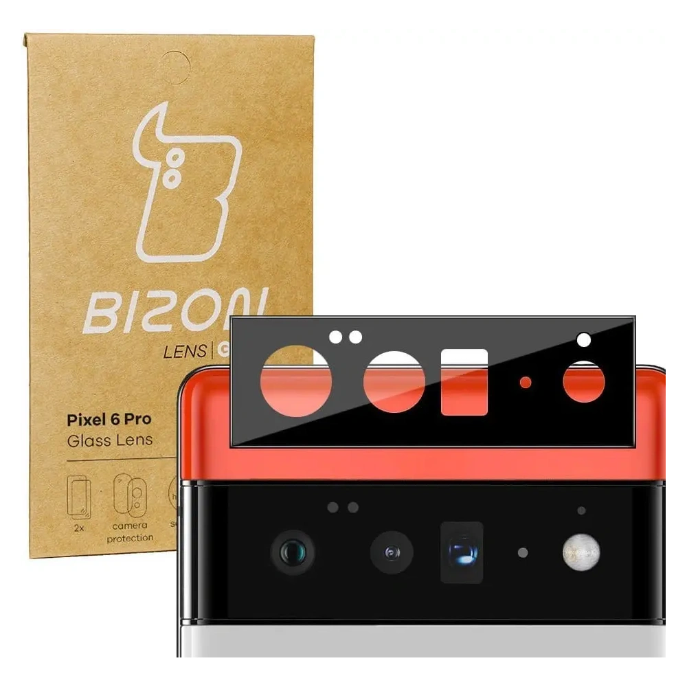 Szkło na aparat Bizon Glass Lens do Google Pixel 6 Pro [2 PACK]