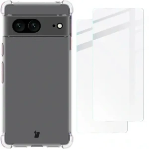 Kup Bizon Case Clear Pack Hülle + 2x Glas für den Bildschirm Google Pixel 7 klar - BIZ341 - {ean13} - Sklep Home Screen