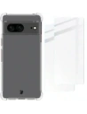 Etui + 2x szkło na ekran Bizon Case Clear Pack do Google Pixel 7 przezroczyste