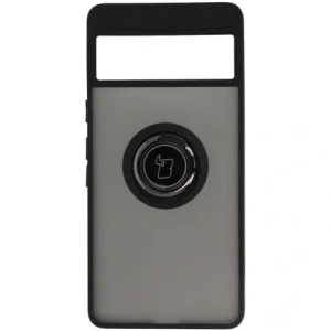 Kup Bizon Case Hybrid Ring Google Pixel 7 rauchig mit einem schwarzen Rahmen - BIZ342 - {ean13} - Sklep Home Screen