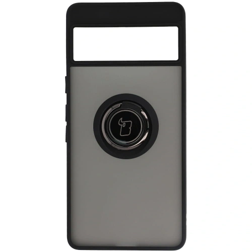 Buy Bizon Case Hybrid Ring Google Pixel 7 smoky with a black frame - BIZ342 - {ean13} - Home Screen Store Europe
