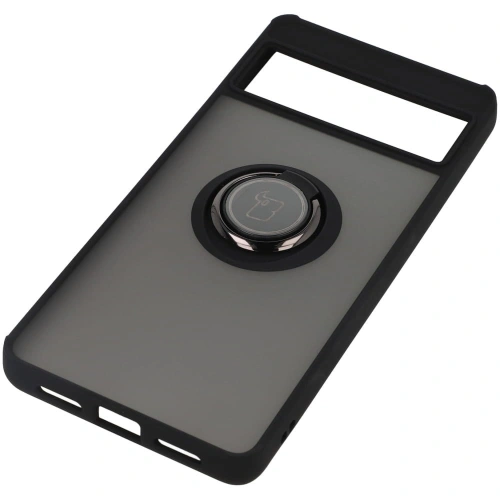 Kup Bizon Case Hybrid Ring Google Pixel 7 rauchig mit einem schwarzen Rahmen - BIZ342 - {ean13} - Sklep Home Screen