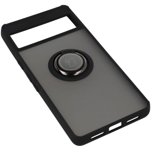 Buy Bizon Case Hybrid Ring Google Pixel 7 smoky with a black frame - BIZ342 - {ean13} - Home Screen Store Europe