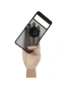 Kup Bizon Case Hybrid Ring Google Pixel 7 rauchig mit einem schwarzen Rahmen - BIZ342 - {ean13} - Sklep Home Screen