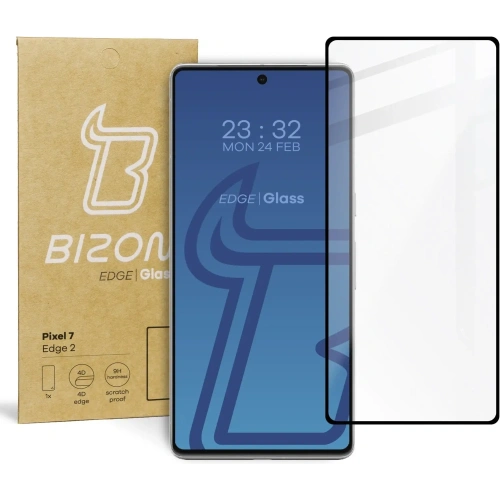 Kup Tvrzené sklo Bizon Glass Edge 2 pro Pixel 7 černé - BIZ344 - {ean13} - Sklep Home Screen