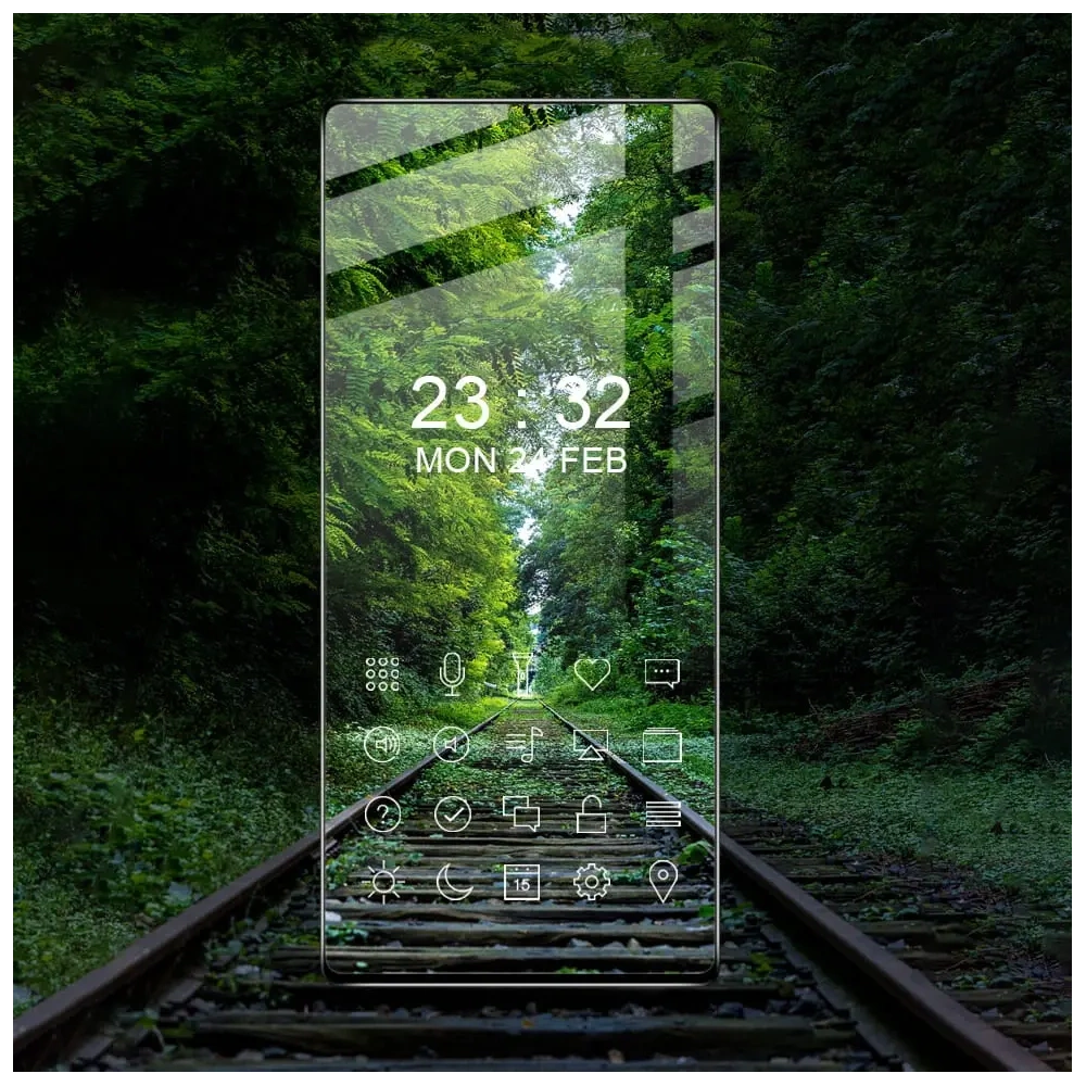 Szkło hartowane Bizon Glass Edge 2 do Pixel 7 czarne