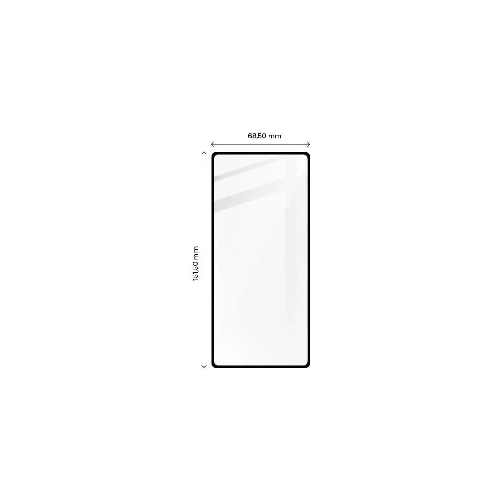 Szkło hartowane Bizon Glass Edge 2 do Pixel 7 czarne