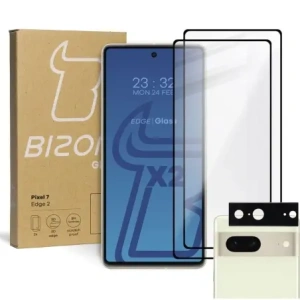 Kup BIZON Edge 2 2x Bildschirmglas + Kameraglas Google Pixel 7 - BIZ346 - {ean13} - Sklep Home Screen