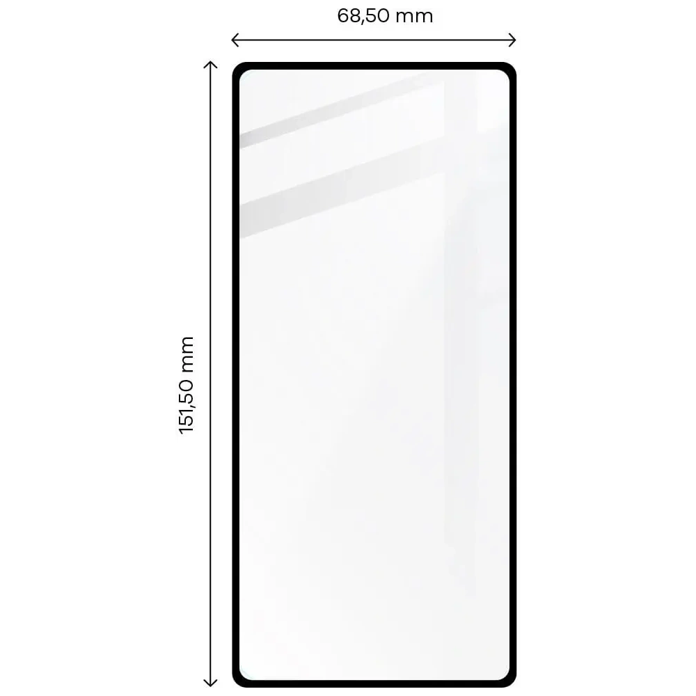 2x Szkło na ekran + szkło na aparat BIZON Edge 2 do Google Pixel 7