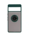 Kup Etui z uchwytem na palec Bizon Case Hybrid Ring do Google Pixel 7 Pro przydymione z ciemnozieloną ramką - BIZ347 - {ean13} - Sklep Home Screen