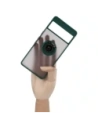 Kup Etui z uchwytem na palec Bizon Case Hybrid Ring do Google Pixel 7 Pro przydymione z ciemnozieloną ramką - BIZ347 - {ean13} - Sklep Home Screen