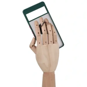 Buy Bizon Case Hybrid Ring Google Pixel 7 Pro smoky with a dark green frame - BIZ347 - {ean13} - Home Screen Store Europe