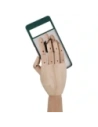 Kup Etui z uchwytem na palec Bizon Case Hybrid Ring do Google Pixel 7 Pro przydymione z ciemnozieloną ramką - BIZ347 - {ean13} - Sklep Home Screen