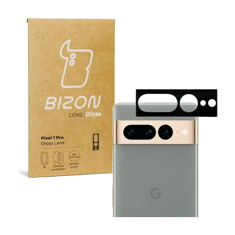 Szkło na aparat Bizon Glass Lens do Pixel 7 Pro [2 PACK]