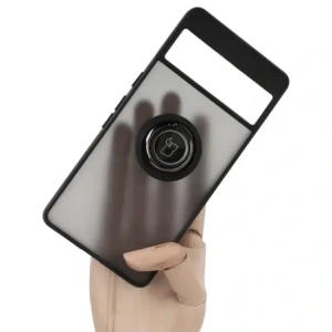 Kup Bizon Case Hybrid Ring Google Pixel 7 Pro rauchig mit einem schwarzen Rahmen - BIZ349 - {ean13} - Sklep Home Screen