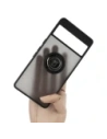 Buy Bizon Case Hybrid Ring Google Pixel 7 Pro smoky with a black frame - BIZ349 - {ean13} - Home Screen Store Europe