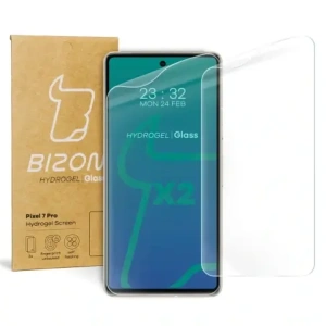 Kup Bizon Glass Hydrogel Pixel 7 Pro [2 PACK] - BIZ351 - {ean13} - Sklep Home Screen