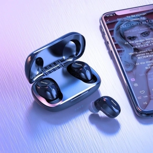 Kup AWEI sluchátka Bluetooth 5.0 T20 TWS + dokovací stanice černá/black - AWEI014BLK - {ean13} - Sklep Home Screen