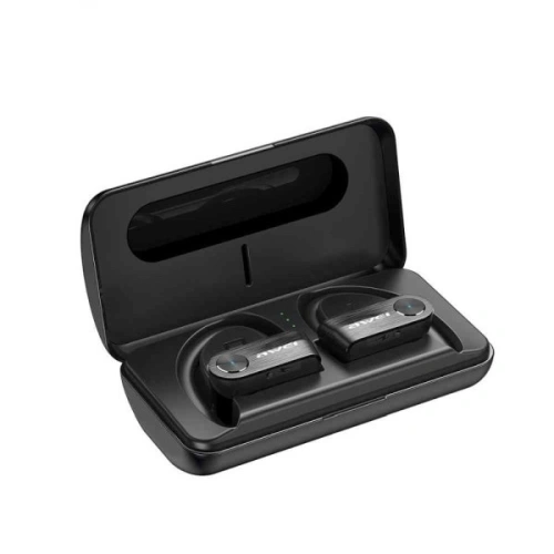 Kup AWEI Bluetooth 5.0 T22 TWS fülhallgató + dokkoló állomás/power bank 1500mAh fekete/szürke - AWEI015BLK - {ean13} - Sklep Home Screen