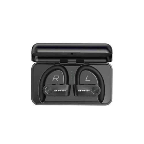 Kup AWEI sluchátka Bluetooth 5.0 T22 TWS + dokovací stanice/power banka 1500mAh černá/black - AWEI015BLK - {ean13} - Sklep Home Screen