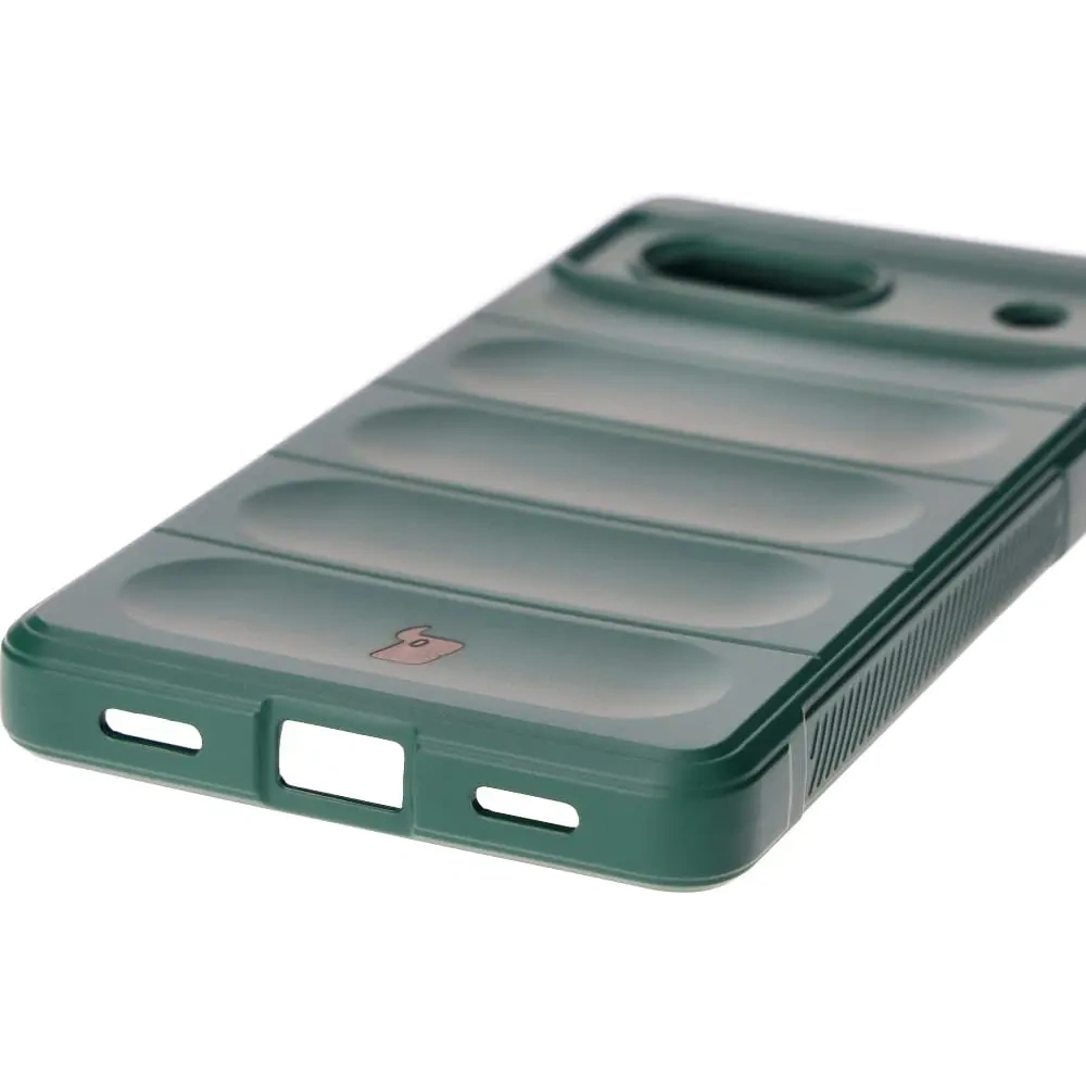 Pancerne etui Bizon Case Tur do Google Pixel 7A ciemnozielone