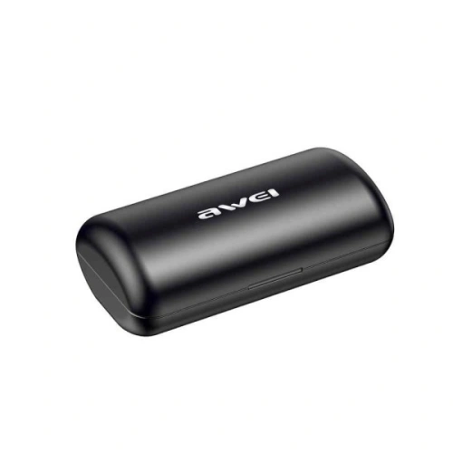 Kup AWEI sluchátka Bluetooth 5.0 T22 TWS + dokovací stanice/power banka 1500mAh černá/black - AWEI015BLK - {ean13} - Sklep Home Screen