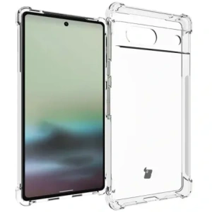 Kup Caz Bizon Clear Pack + 2x sticlă de ecran + sticlă de lentilă Google Pixel 7A clar - BIZ358 - {ean13} - Sklep Home Screen