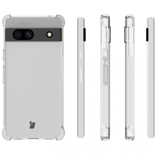 Kup Etui + 2x szkło na ekran + obiektyw Bizon Case Clear Pack do Google Pixel 7A przezroczyste - BIZ358 - {ean13} - Sklep Home Screen