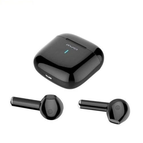 Kup AWEI Bluetooth 5.0 T26 TWS fülhallgató + dokkoló állomás fekete - AWEI016BLK - {ean13} - Sklep Home Screen