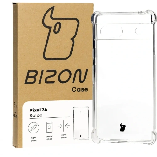 Kup Elastické pouzdro Bizon Case Salpa pro Google Pixel 7A průhledné - BIZ363 - {ean13} - Sklep Home Screen