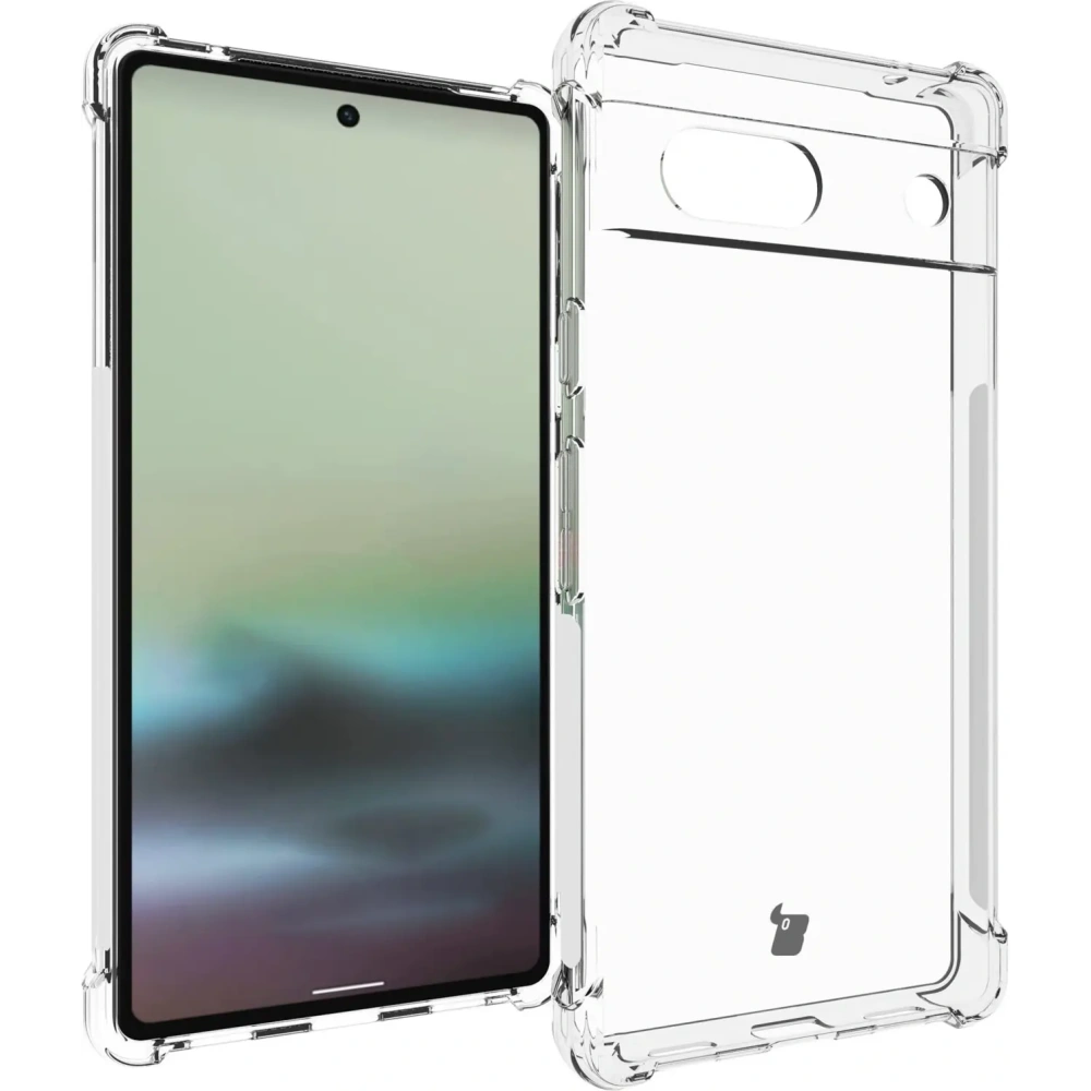 Elastyczne etui Bizon Case Salpa do Google Pixel 7A przezroczyste