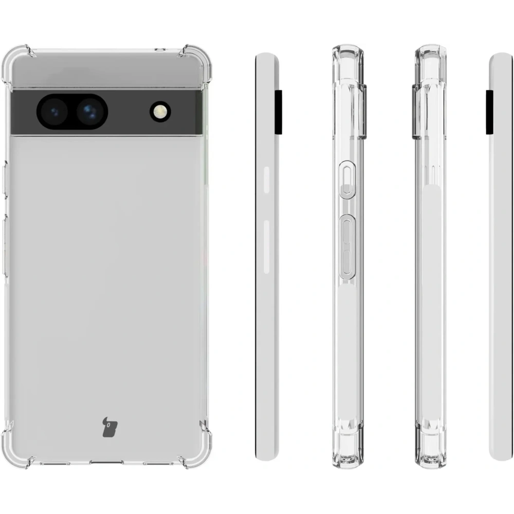 Elastyczne etui Bizon Case Salpa do Google Pixel 7A przezroczyste