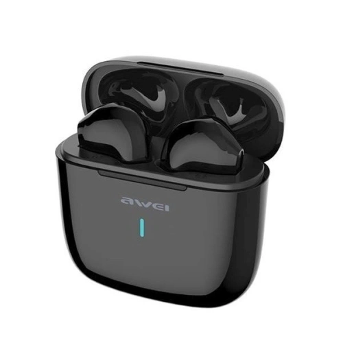 Kup AWEI Bluetooth 5.0 T26 TWS fülhallgató + dokkoló állomás fekete - AWEI016BLK - {ean13} - Sklep Home Screen