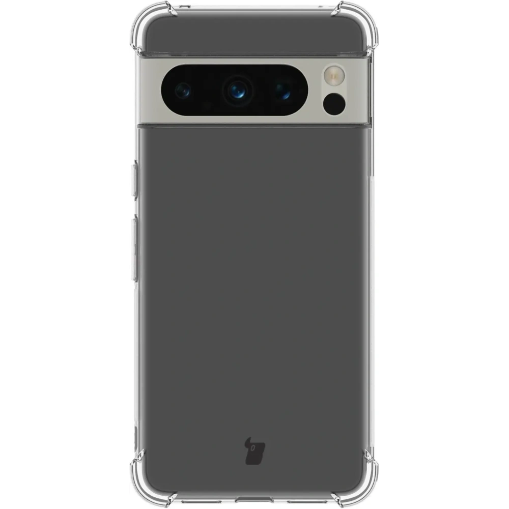 Elastyczne etui Bizon Case Salpa do Google Pixel 8 Pro przezroczyste