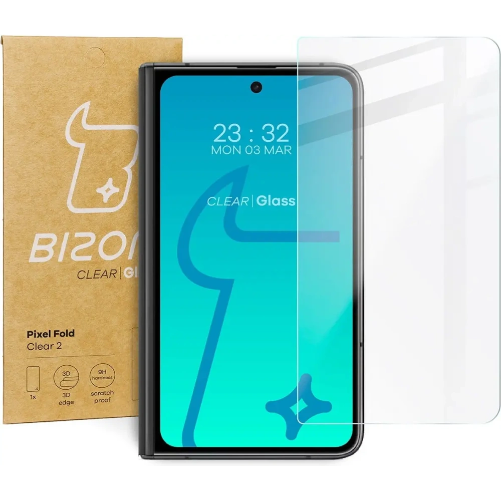 Szkło hartowane Bizon Glass Clear 2 do Pixel Fold