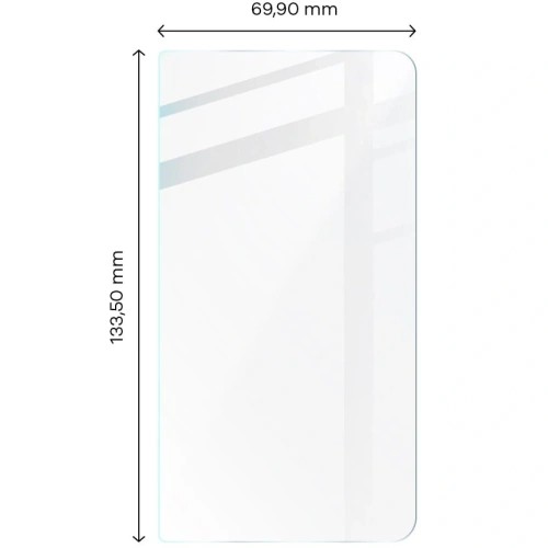 Buy Bizon Glass Clear 2 Pixel Fold - BIZ368 - {ean13} - Home Screen Store Europe