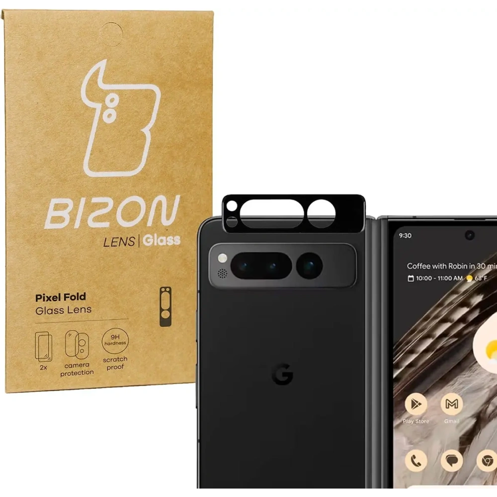 Szkło na aparat Bizon Glass Lens do Google Pixel Fold [2 PACK]