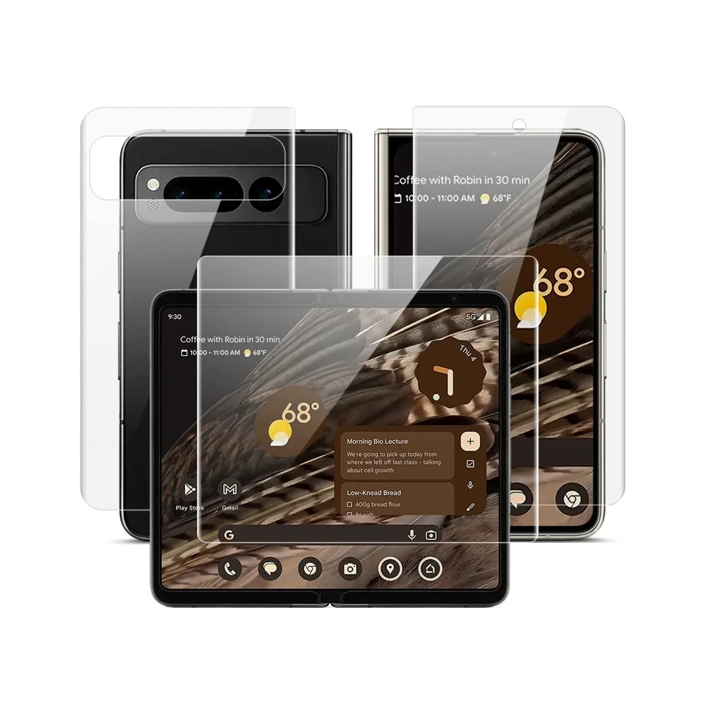 Folia hydrożelowa na tył i przód Bizon Glass Hydrogel Pixel Fold