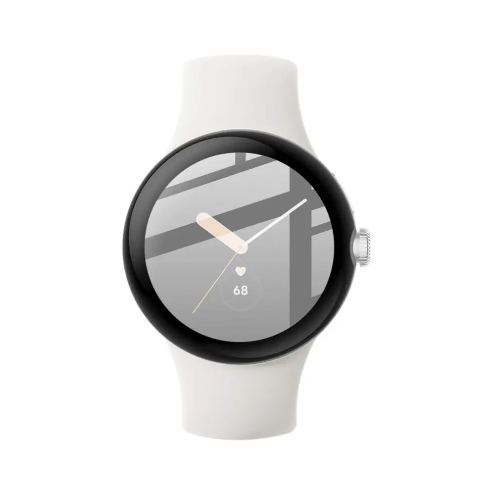 Szkło hartowane Bizon Glass Edge do Google Pixel Watch czarne