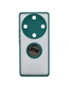 Buy Bizon Case Hybrid Ring Honor Magic5 Lite smoky with a dark green frame - BIZ374 - {ean13} - Home Screen Store Europe