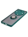Buy Bizon Case Hybrid Ring Honor Magic5 Lite smoky with a dark green frame - BIZ374 - {ean13} - Home Screen Store Europe