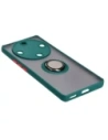 Buy Bizon Case Hybrid Ring Honor Magic5 Lite smoky with a dark green frame - BIZ374 - {ean13} - Home Screen Store Europe