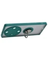 Kup Bizon Case Hybrid Ring Honor Magic5 Lite fumuriu cu un cadru verde închis - BIZ374 - {ean13} - Sklep Home Screen