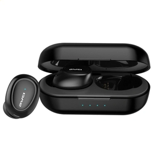 Kup AWEI sluchátka Bluetooth 5.0 T6 TWS + dokovací stanice černá/black - AWEI018BLK - {ean13} - Sklep Home Screen
