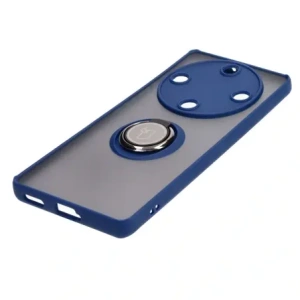 Kup Etui z uchwytem na palec Bizon Case Hybrid Ring do Honor Magic5 Lite przydymione z granatową ramką - BIZ375 - {ean13} - Sklep Home Screen
