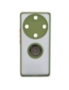 Buy Bizon Case Hybrid Ring Honor Magic5 Lite smoky with a green frame - BIZ376 - {ean13} - Home Screen Store Europe