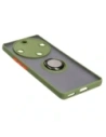 Buy Bizon Case Hybrid Ring Honor Magic5 Lite smoky with a green frame - BIZ376 - {ean13} - Home Screen Store Europe